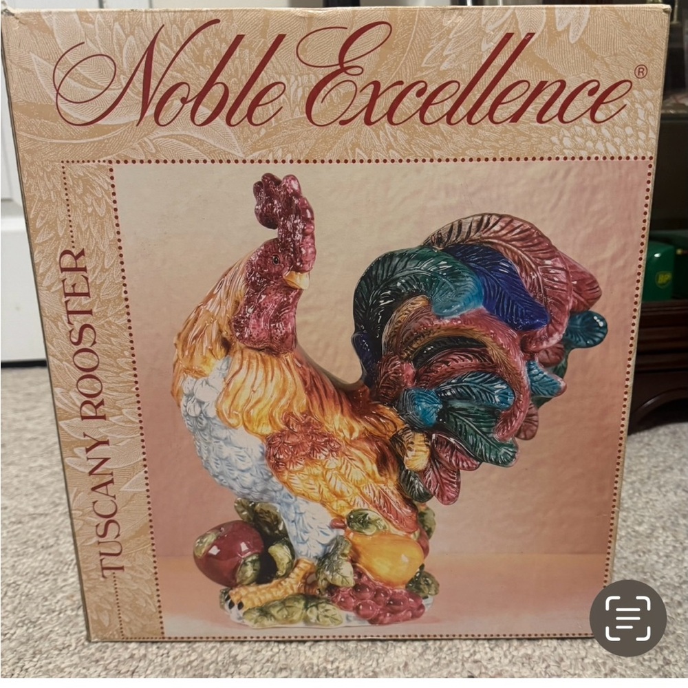 Noble Excellence Tuscany Rooster Figurine